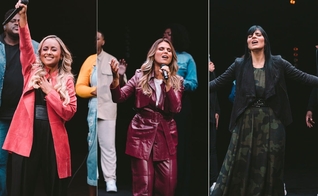 Aline Barros, Bruna Karla e Fernanda Brum estão em projeto da Amazon. (Foto: Cortesia Amazon Music)