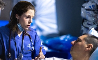 Laura Douglas-Beveridge serviu no hospital de campanha da Samaritan’s Purse na Ucrânia. (Foto: Samaritan's Purse).