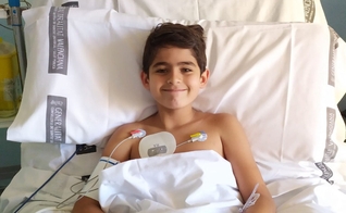 Ao acordar no hospital, o menino contou aos pais que esteve no Céu. (Foto: Ulisses Rizzo).