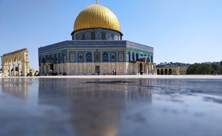 Mesquita Al-Aqsa, no Monte do Templo em Jerusalém. (Foto: Wikimedia Commons)