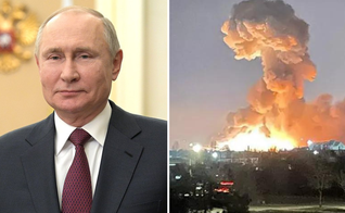 Vladimir Putin e a invasão à Ucrânia. (Foto: Kremlin)