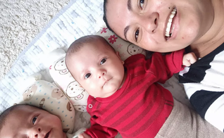 Silmara Marques comemorou seu primeiro Dia das Mães no domingo (8). (Foto: Arquivo pessoal).