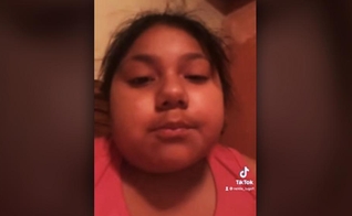 Ellie Garcia fala de Jesus em vídeo. (Captura de tela: Steven Garcia/Facebook)