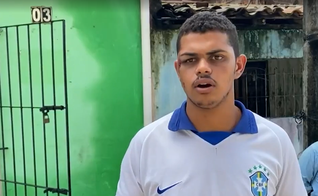  Thiago Estêvão foi soterrado ao tentar salvar seus familiares, que acabaram morrendo na tragédia. (Foto: Reprodução/G1).