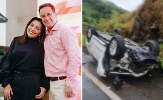 Eyshila e o pastor Odilon Santos estão bem. (Foto: Instagram/Eyshila Santos)