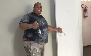 O Pr. Alisson dos Santos Rocha também era pintor. (Foto: Rede social)