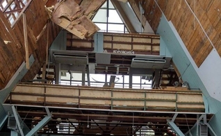 Igreja Cristo Salvador em Mariupol, uma das quatro igrejas em regiões recentemente sob controle russo, que recentemente sofreram assédio. (Foto: Do the Word)