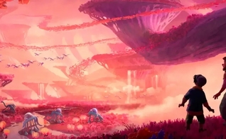 Pôster de “Strange World”. (Imagem: Walt Disney Animation Studios)