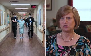 Christa Grant se recuperou milagrosamente. (Foto: CBN News/The 700 Club)