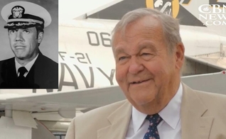 Dan Pedersen, fundador da escola de pilotos “Top Gun”. (Foto: Captura de tela/Vídeo CBN News)