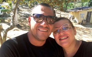 Andréa aceitou Jesus ao ver a libertação de Marcelo, que hoje é seu esposo. (Foto: Site Mulher Cristã).