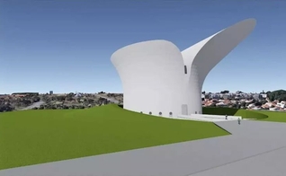 Projeto para o Museu Nacional da Bíblia de Brasília. (Foto: Divulgação/Governo de Brasília)