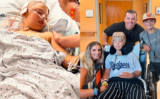  Easton Oliverson, de 12 anos, sobreviveu após orações. (Foto: Instagram/Miracles for Tank).