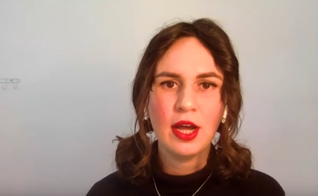 Sophia Galvin fala sobre seu testemunho e ministério. (Captura de tela/YouTube/Allie Beth Stuckey)