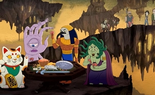 Cena da animação “Little Demon”. (Foto: Captura de tela/YouTube FX Networks)