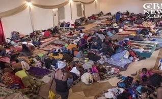 A Igreja Embaixadores de Jesus já abrigou e ajudou cerca de 35 mil imigrantes. (Foto: Reprodução/CBN News).