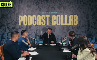 Jair Bolsonaro entrevistado no podcast Collab. (Captura de tela/Positivamente Podcast)
