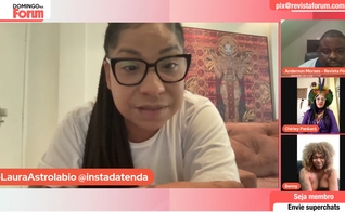 Laura Astrolabio defendeu que esquerdistas se infiltrem na EBD Infantil. (Foto: Reprodução/YouTube/TV Fórum).