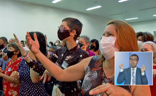 A tradução da Bíblia foi realizada por voluntários dos Testemunhas de Jeová. (Foto: Reprodução/Bom Dia Rio).