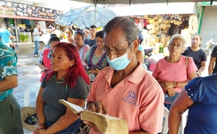 Evangélicos no Dia da Bíblia em Masaya, na Nicarágua. (Foto: Facebook/Alcaldía de Masaya)