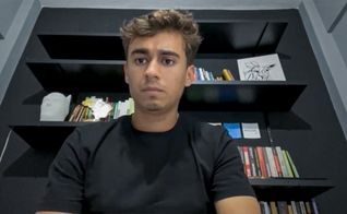 Vereador Nikolas Ferreira em entrevista ao Guiame. (Foto: Guiame)