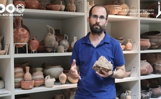 Arqueólogo israelense. (Foto: Captura de tela/YouTube TAUVOD)