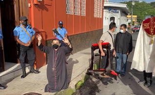 Dom Rolando Álvarez antes de ser preso por autoridades na Nicarágua. (Foto: Reprodução/Aleteia)