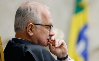 Ministro Edson Fachin durante sessão plenária do STF. (Foto: Fellipe Sampaio/SCO/STF)