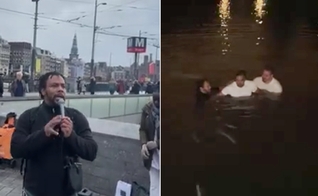 David Lynn em evangelismo e batismos. (Foto: Christ's Forgiveness Ministries/Facebook)