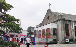 Igreja Gangwashi em Pequim durante o primeiro semestre de 2022. (Foto: Imagem ilustrativa/Gangwashi Church).