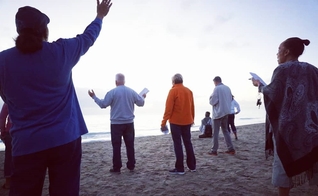 A "Sunrise Prayer Relay” está promovendo uma corrente de oração, ao nascer do sol do dia 1° de janeiro. (Foto: Instagram/Sunrise Prayer Relay).