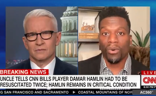 Benjamin Watson lembrou que todos enfrentarão a morte e que há salvação em Jesus. (Foto: Reprodução/Twitter/Benjamin Watson/CNN).