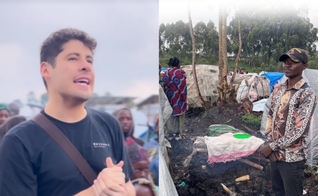 O missionário planeja construir uma escola para cerca de 200 órfãos em Goma. (Foto: Reprodução/Instagram/Marcos Freire).
