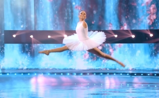 Vitória Bueno. (Foto: Captura de tela/YouTube America´s Got Talent)