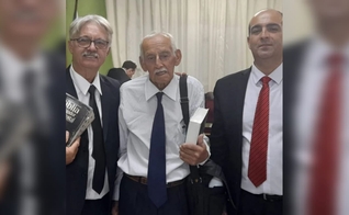 Luis Silveira Siqueira (ao centro) foi consagrado ao ministério, na Igreja Assembleia de Deus. (Foto: Instagram/Ciepadergs).