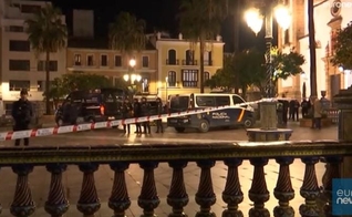 Cena do crime na Espanha. (Foto: Captura de tela/Vídeo Euronews)