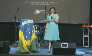 Pra. Ezenete Rodrigues. (Foto: Captura de tela/YouTube Ciane Produções)