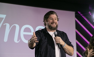 Ben Fitzgerald durante a conferência 7nes. (Foto: Guiame/Marcos Paulo Corrêa)