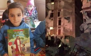 Distribuição de Bíblias na Síria. (Foto: Imagem ilustrativa/Bible Society/MENA EA).