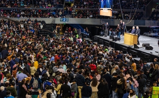 Cruzada evangelística no México. (Foto: Associação Evangelística Billy Graham)