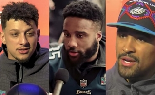 Estrelas do Super Bowl falaram sobre seu relacionamento com Jesus em coletiva de imprensa. (Foto: Reprodução/YouTube/Sportspectrum).