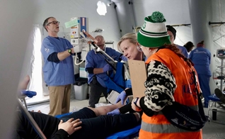 Montado em Antioquia, o hospital possui 52 leitos e cerca de 100 profissionais. (Foto: Samaritan's Purse).