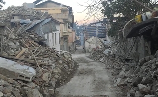 Cidade de Antakya depois do terremoto. (Foto: Captura de tela/YouTube Protestante Digital)