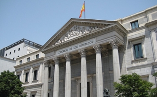 Palacio de las Cortes, em Madrid, sede do Parlamento espanhol. (Foto: Wikipedia/Creative Commons)