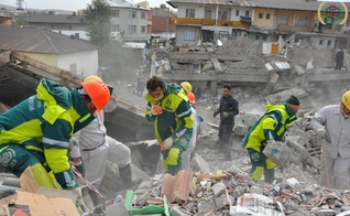 Cenas após o terremoto na Turquia. (Foto: Reprodução/EU Civil Protection and Humanitarian Aid)