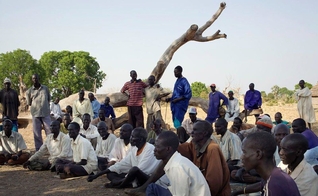 Yousif Ayoub Hussein Ali foi detido durante um culto ao ar livre. (Foto: Imagem ilustrativa/UNDP South Sudan/Brian Sokol).