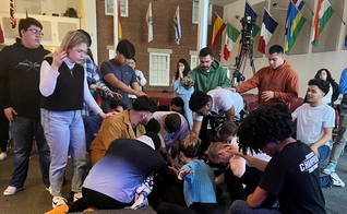 Culto na Valley Forge. (Foto: Facebook/Jermel Mayo).