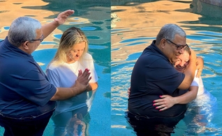 Marina Liberato foi batizada na Igreja da Família, em Orlando. (Foto: Instagram/Marina Liberato).