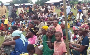 Mais de 5 milhões de pessoas estão deslocadas no Congo por causa dos ataques de grupos extremistas. (Foto: Portas Abertas)