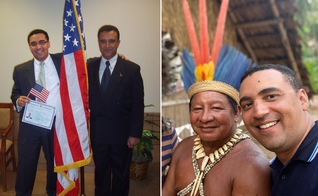 Wendel foi naturalizado americano mas seu coração queimava por missões. (Foto: Wendel Silva/Concedido ao Guiame)